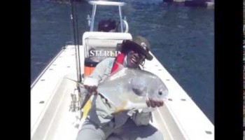 Tarpon and Permit fishing with Clarence “Big Man” Clemons on board “Flat Out” in the Florida Keys